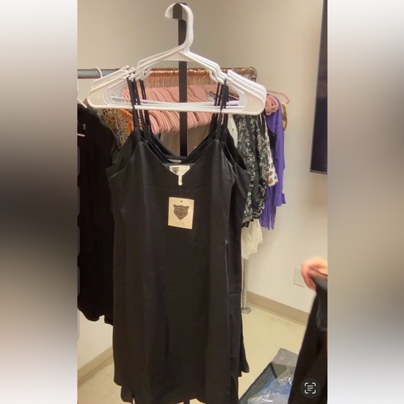 100% SILK REVOLVE BRAND LITA by CIARRA 100% SILK SLIP DRESS. NWOT - Picture 6 of 9